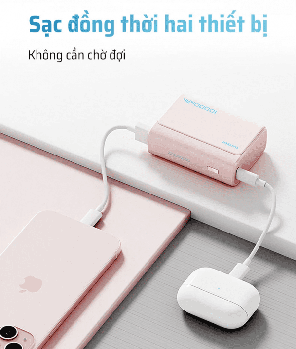 Pin sạc dự phòng 10000mAh CUKTECH PB100 30W - Ảnh 10