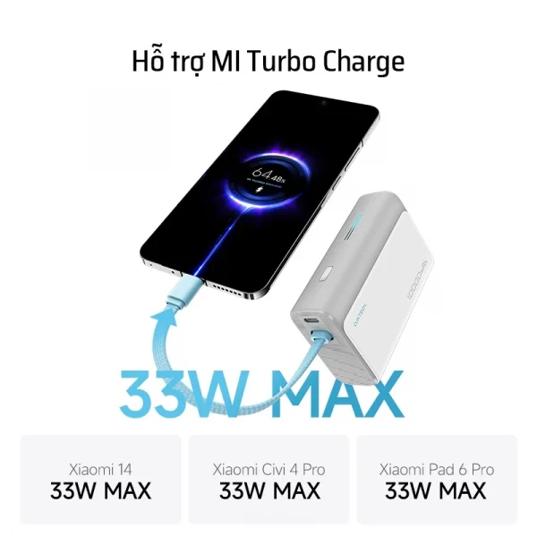 Pin sạc dự phòng 10000mAh Cuktech LPB100 - Ảnh 3