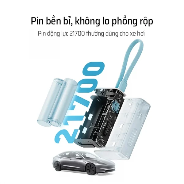 Pin sạc dự phòng 10000mAh Cuktech LPB100 - Ảnh 4