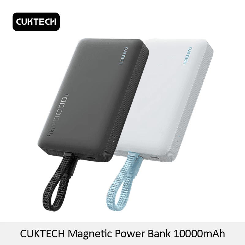 Sạc Dự Phòng Không Dây 10.000mAh Cuktech WPB100L